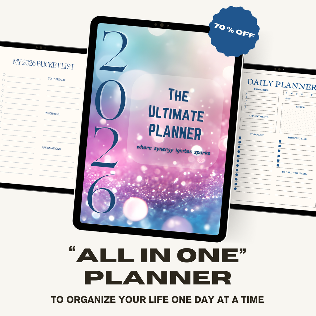 The Ultimate Planner 2026 by Sparked Synergy